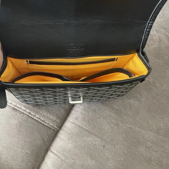 Goyard Belvedere PM Black Crossbody Bag Designer Luxury Purse Adjustable Strap - Picture 16 of 16